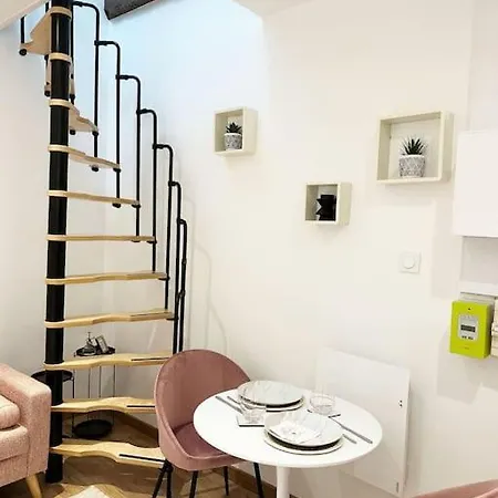 아파트 Le P'tit Jules Mercier 디종